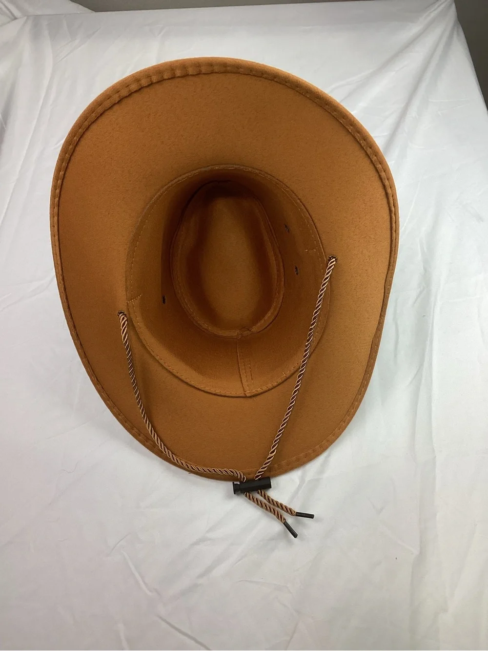 Rust Brown Western-style Felt Cowboy Hat